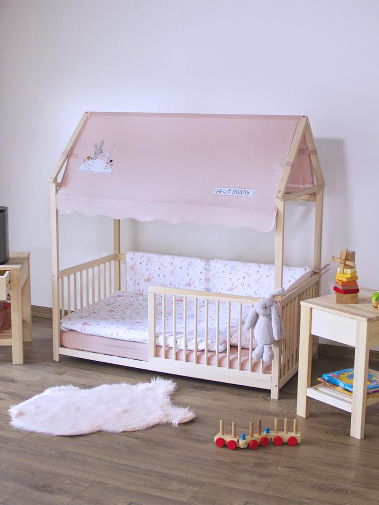 Kukka Doğal Ahşap Montessori Yatak 70x140 cm