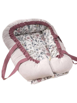 MomiShop Flover Garden Babynest - Pembe
