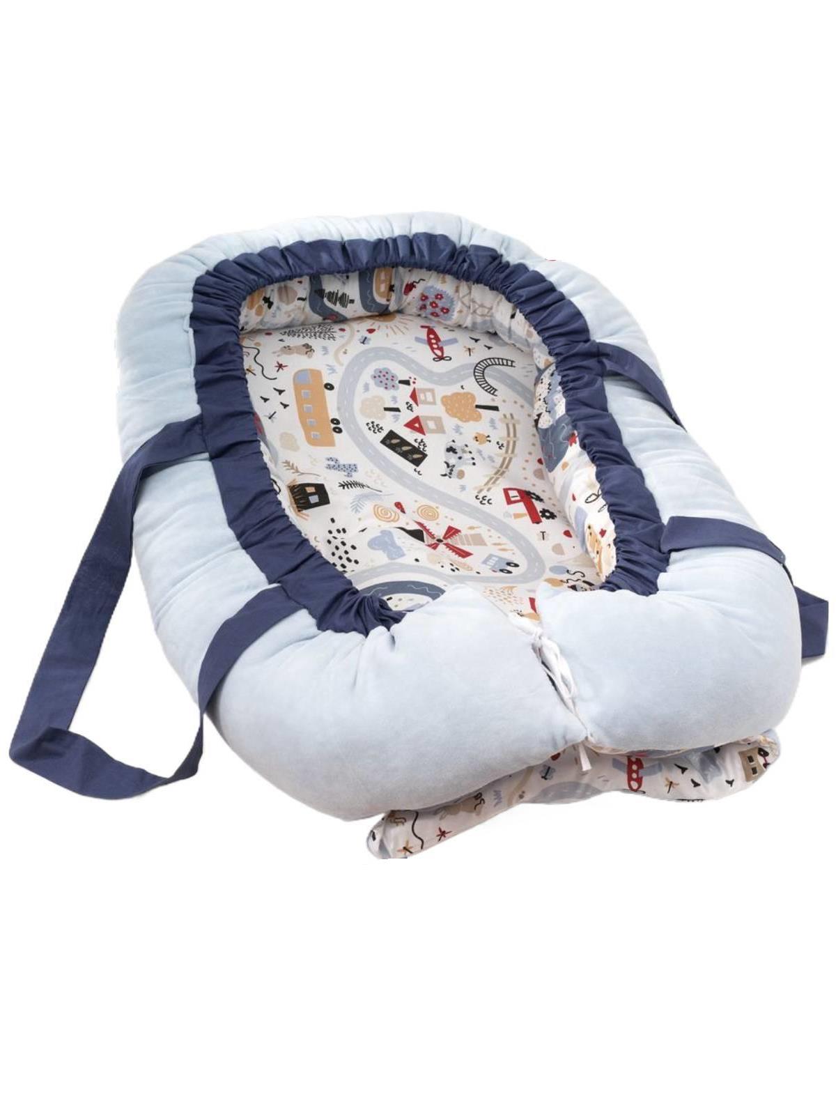 MomiShop-Ayten Dursun  Adventure Babynest - Mavi