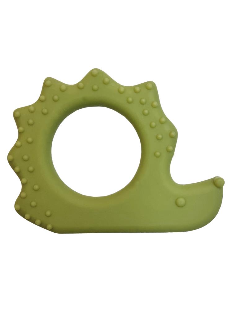 Pandish Kirpi Silikon Diş Kaşıyıcı - Yeşil