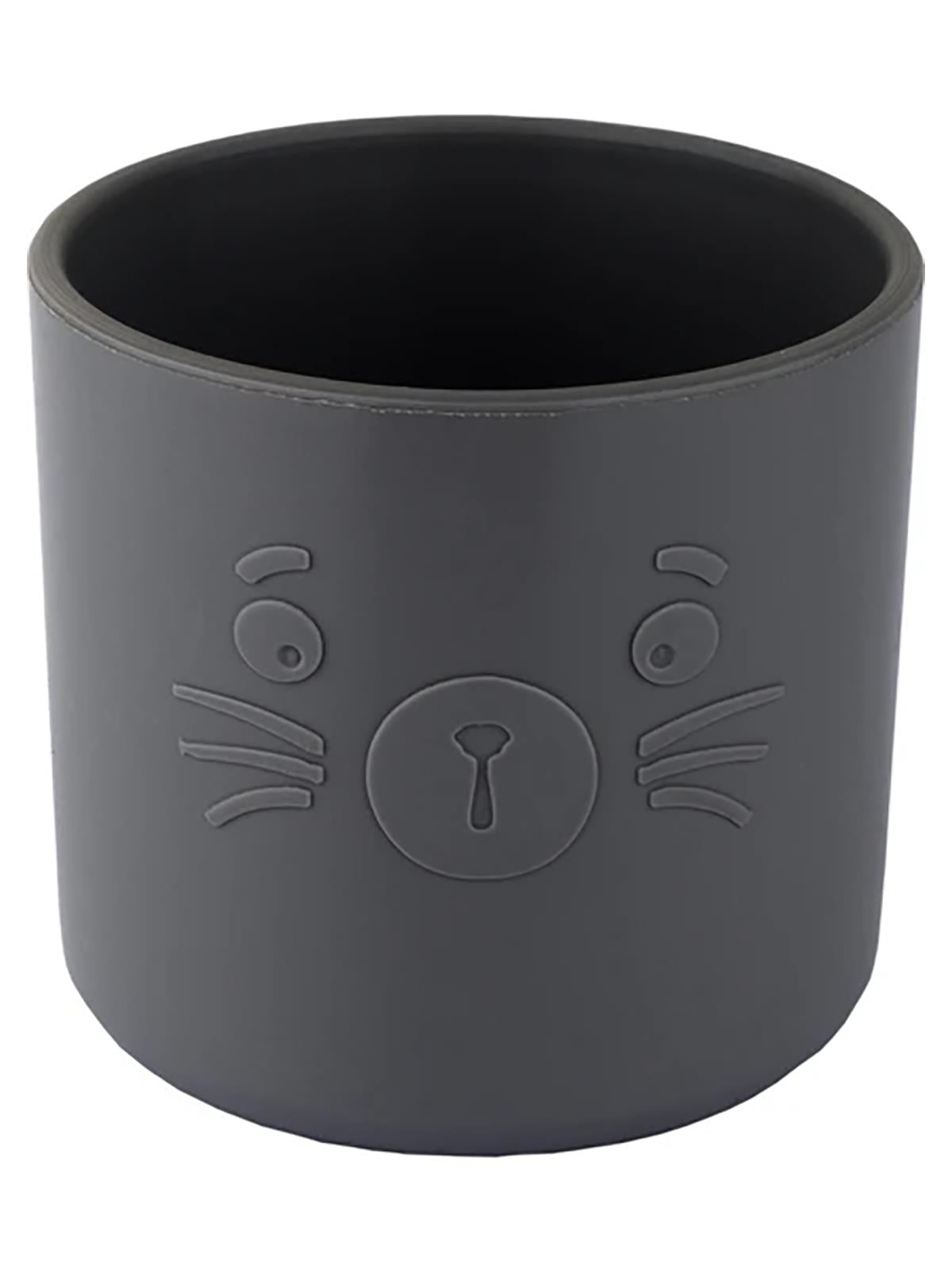 Pandish BuBu Silikon Alıştırma Bardağı - Gri