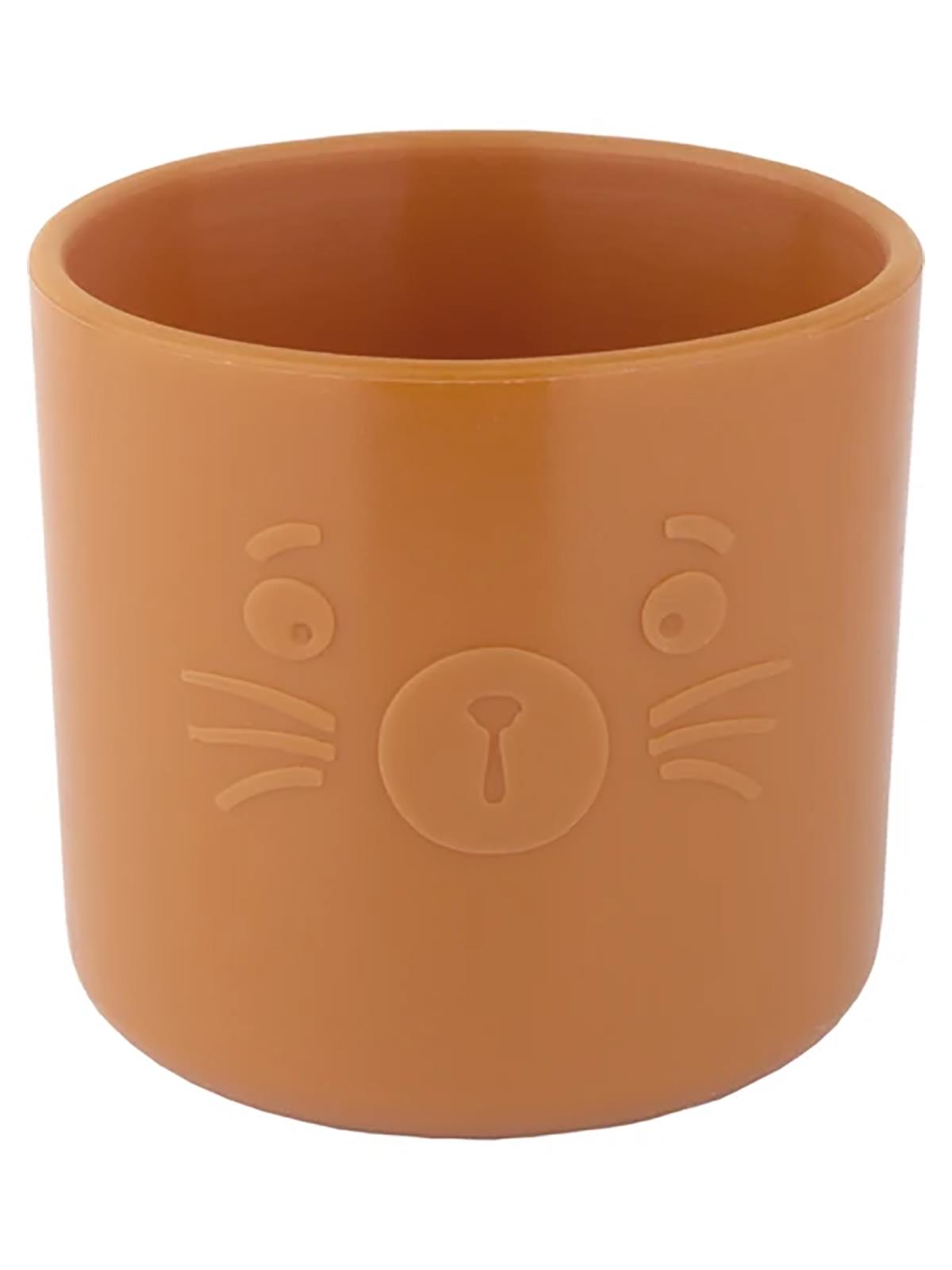 Pandish BuBu Silikon Alıştırma Bardağı - Kahverengi