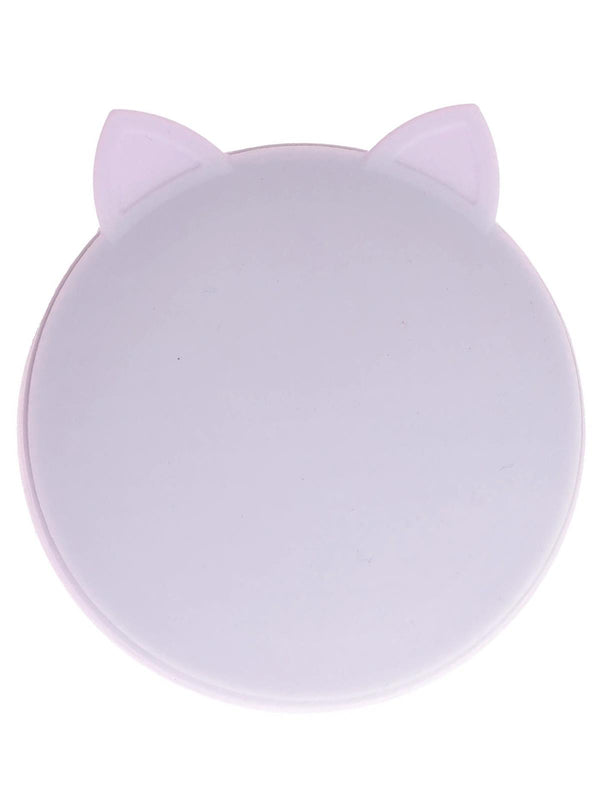 Pandish KitTen Vakum Tabanlı Kapaklı Silikon Kase - Lila