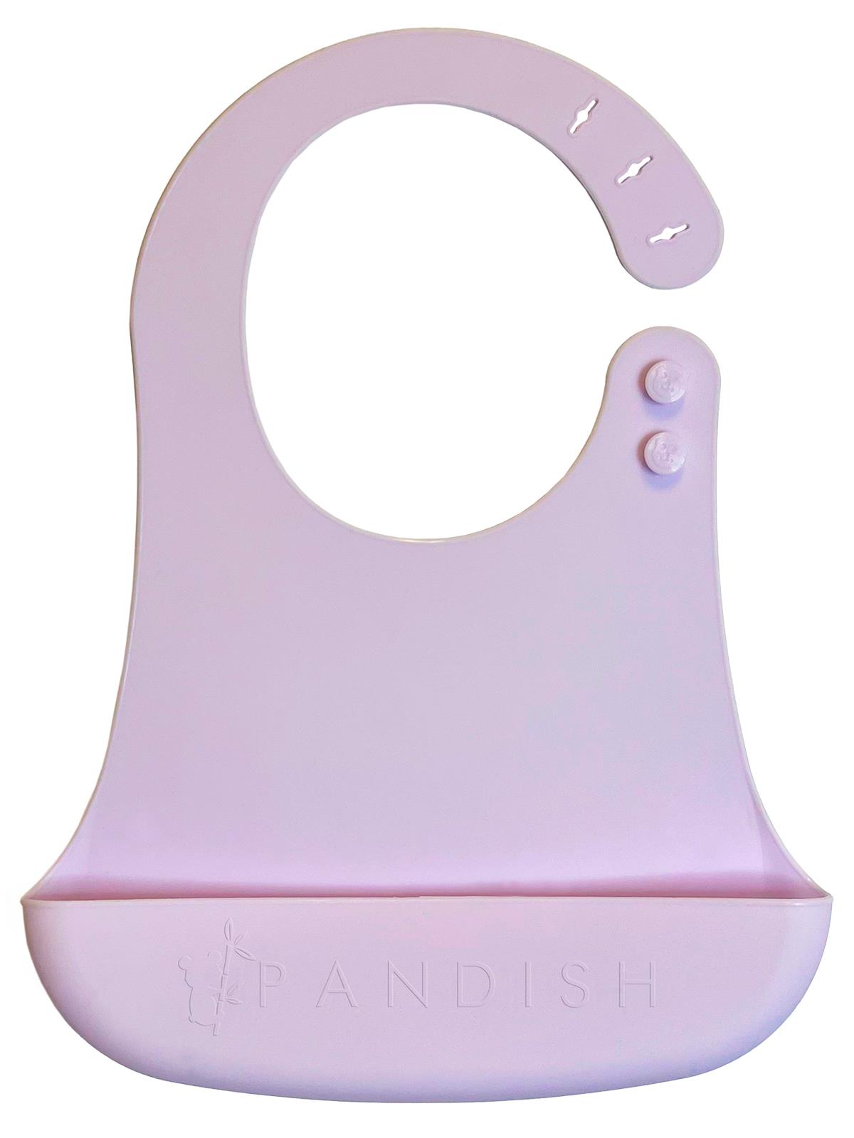 Pandish Silikon Mama Önlüğü - Lila