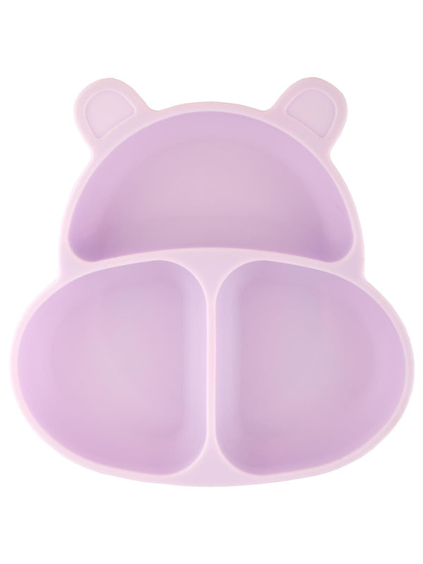 Pandish HupPo Vakum Tabanlı Silikon Mama Tabağı - Lila