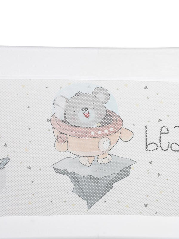 Kujju Katlanabilir Yatak Bariyeri 150 cm - Beyaz