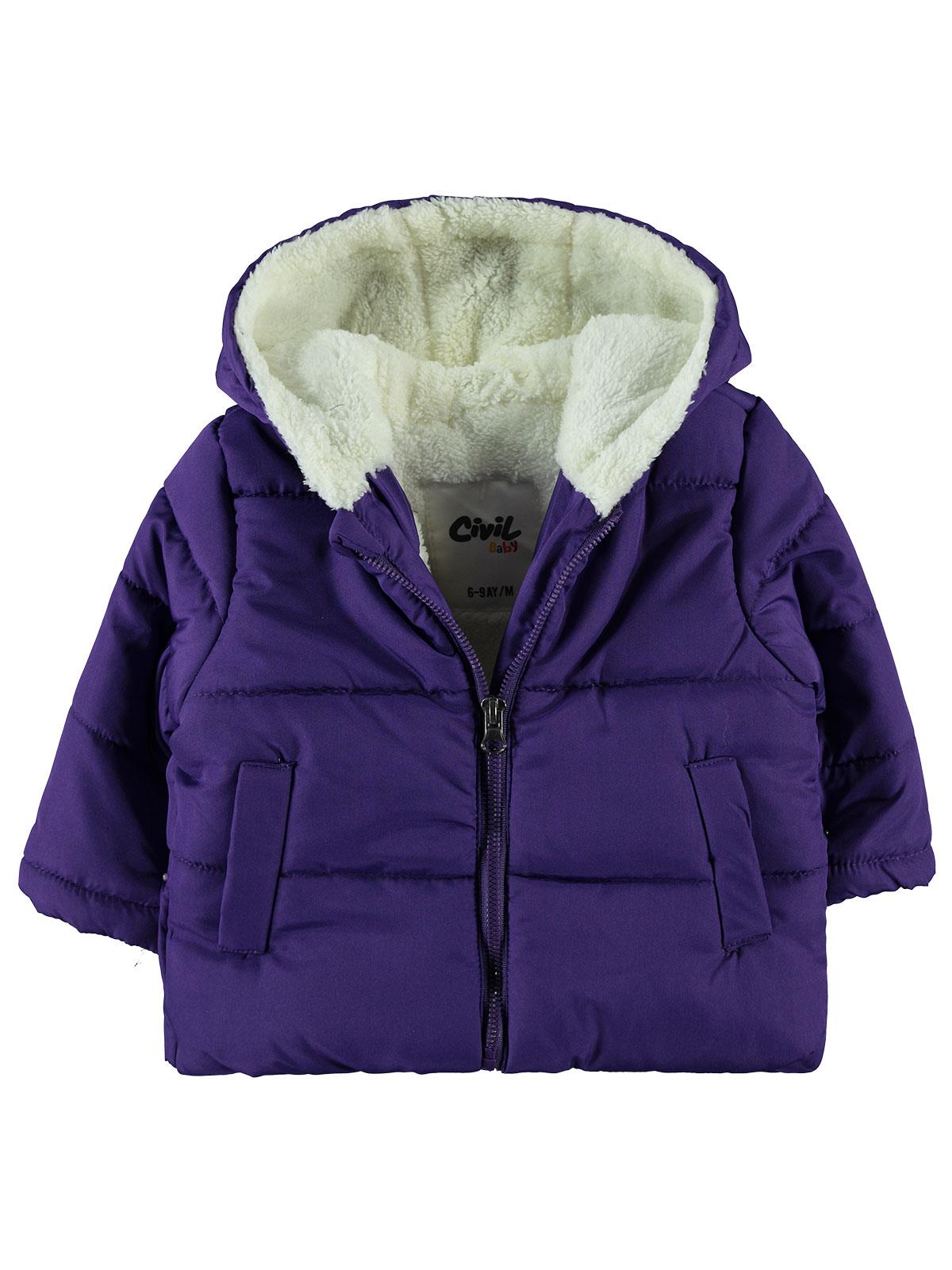 Civil Baby Düz 6-18 Ay Mont - Lila