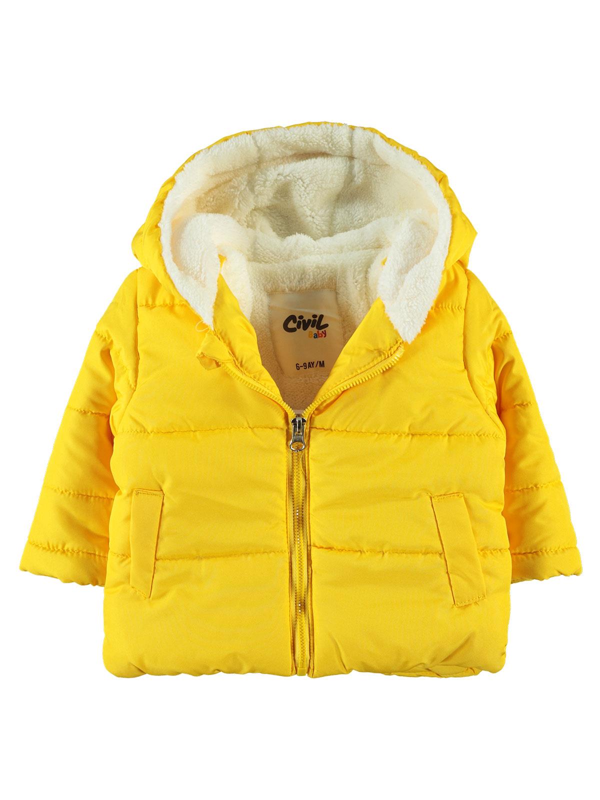 Civil Baby Düz 6-18 Ay Mont - Hardal