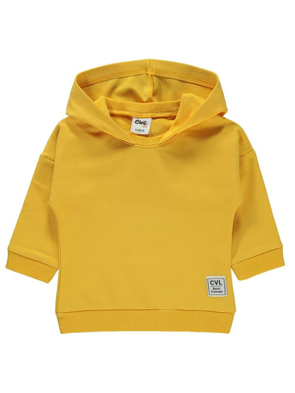 Civil Baby Civil Arma Etiketli 6-18 Ay Sweatshirt - Sarı