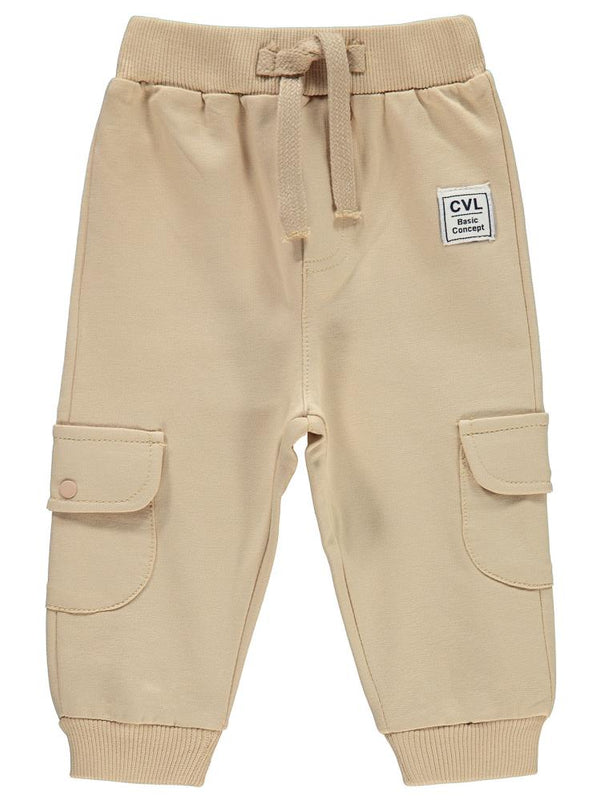 Civil Baby Kargo Cepli Jogger 6-18 Ay Eşofman Altı - Kahverengi