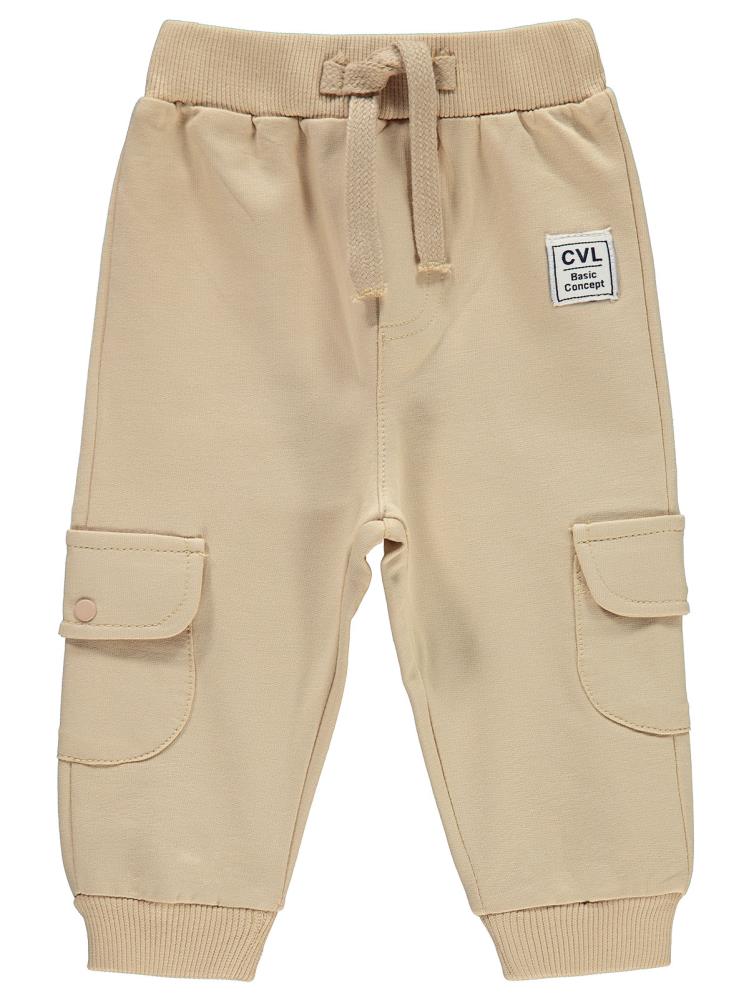 Civil Baby Kargo Cepli Jogger 6-18 Ay Eşofman Altı - Kahverengi