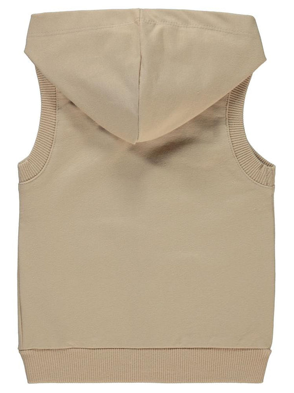 Civil Baby Civil Arma Etiketli 6-18 Ay Yelek - Kahverengi