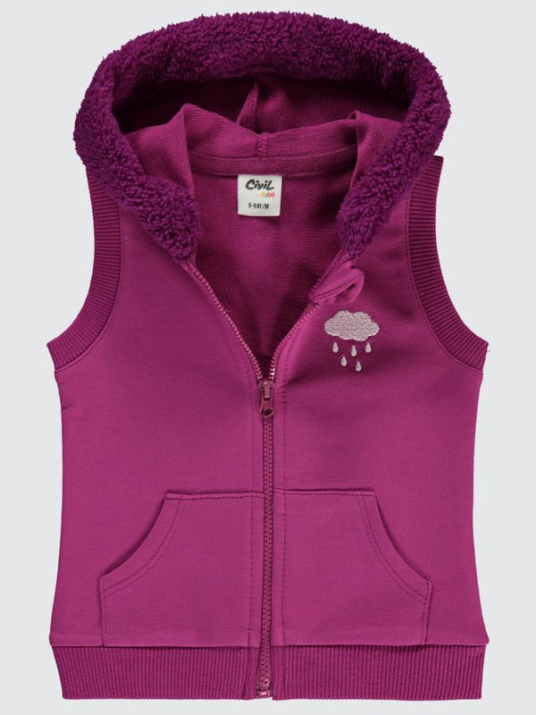 Civil Baby Bulut 6-18 Ay Yelek - Lila