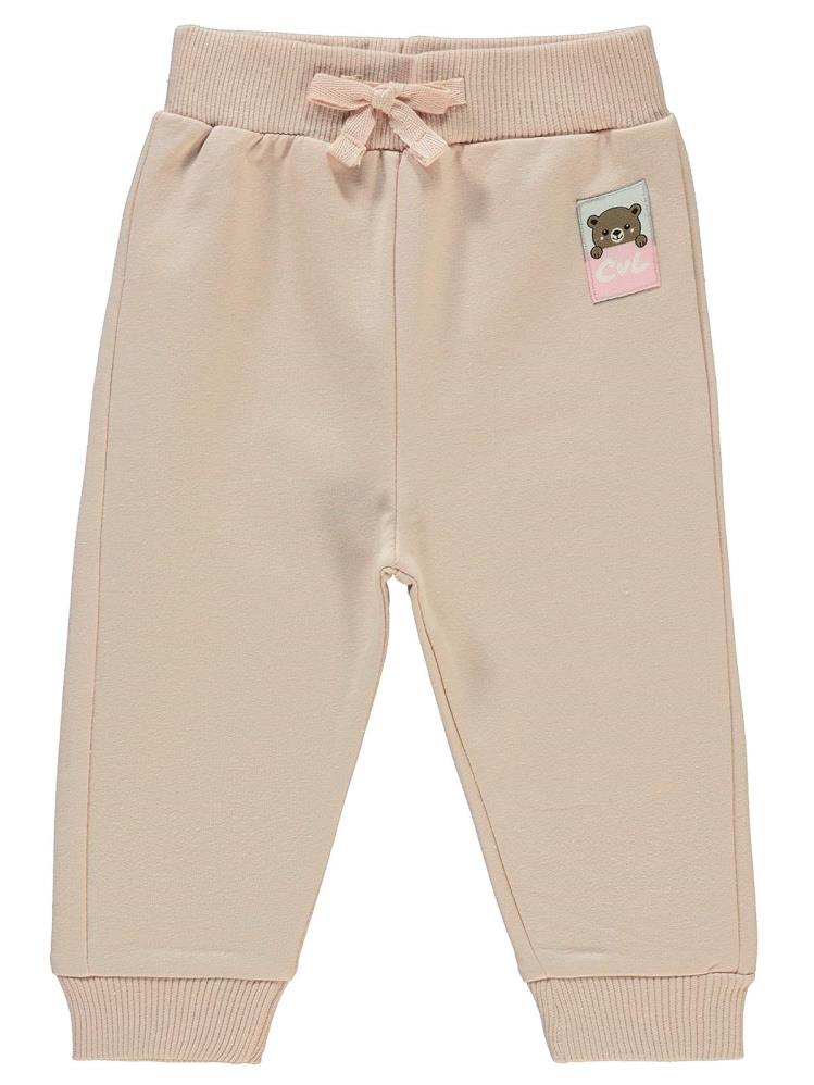 Civil Baby Basic Arma 6-18 Ay Eşofman Altı - Pudra