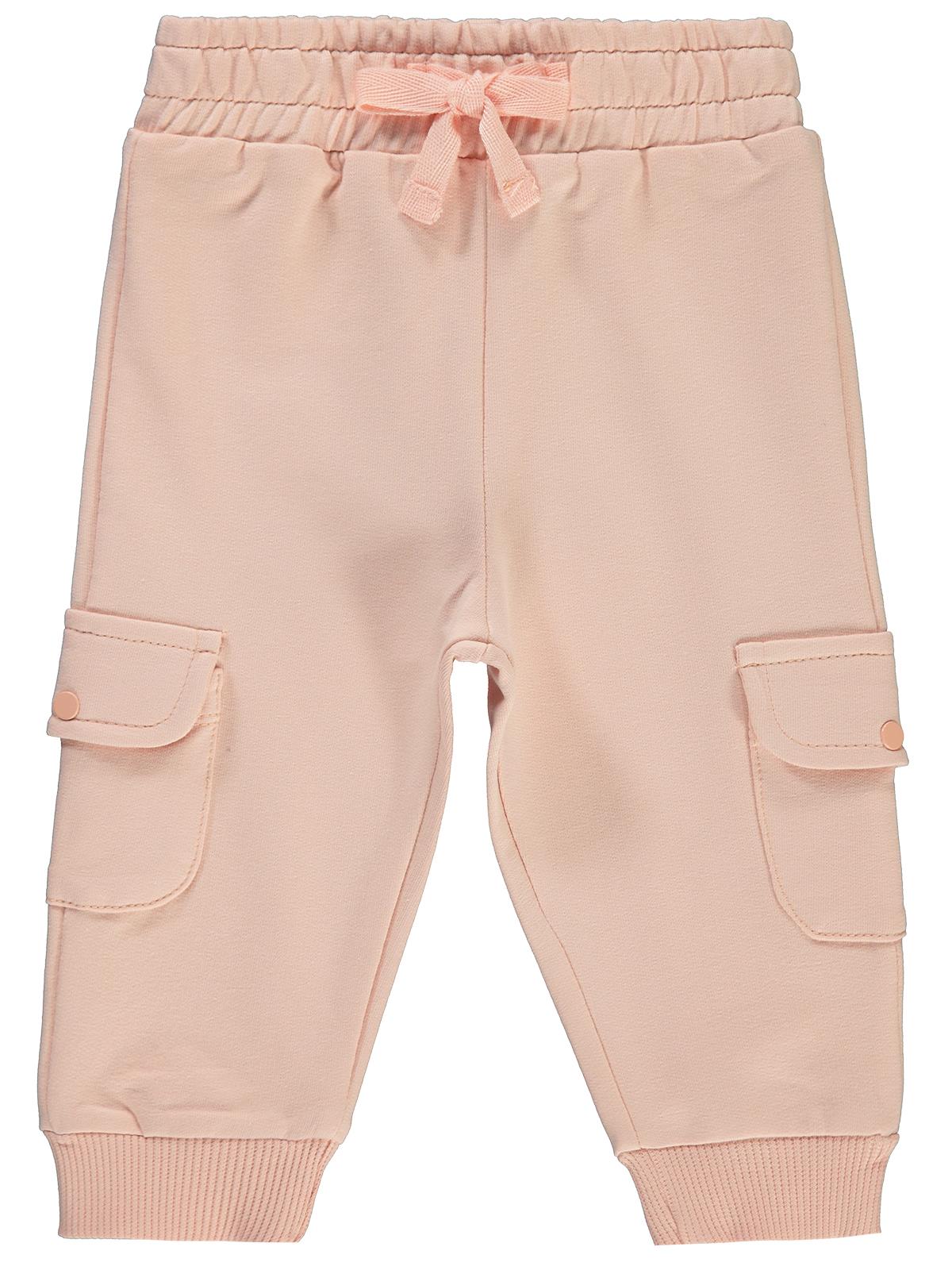 Civil Baby Kargo Cepli Jogger 6-18 Ay Eşofman Altı - Pudra