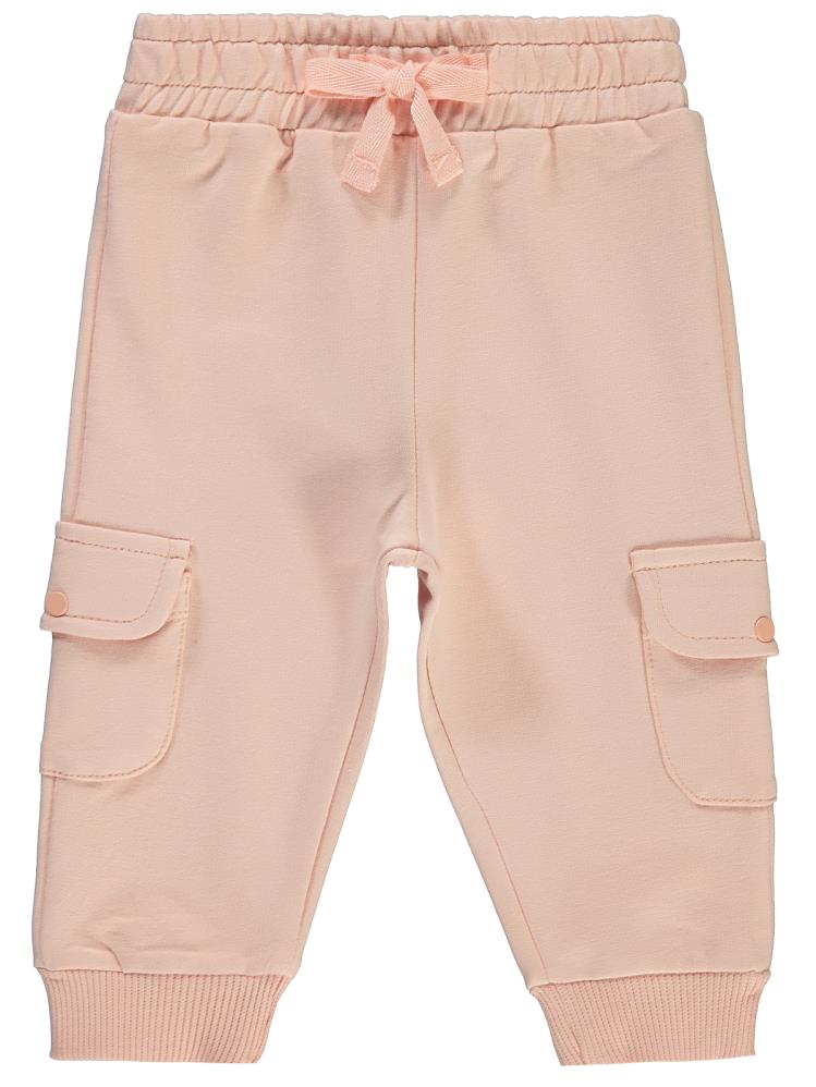 Civil Baby Kargo Cepli Jogger 6-18 Ay Eşofman Altı - Pudra