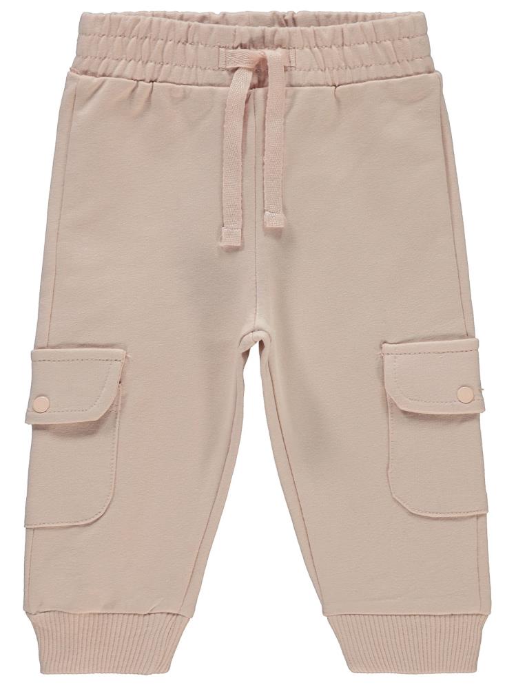 Civil Baby Kargo Cepli Jogger 6-18 Ay Eşofman Altı - Pudra