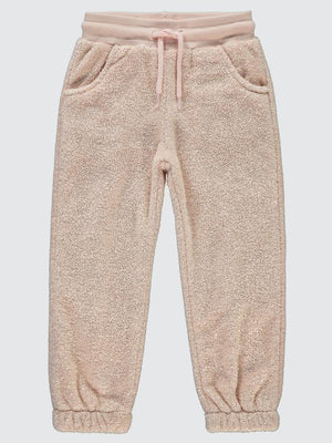 Civil Girls Simli Velsoft 6-9 Yaş Eşofman Altı - Pudra