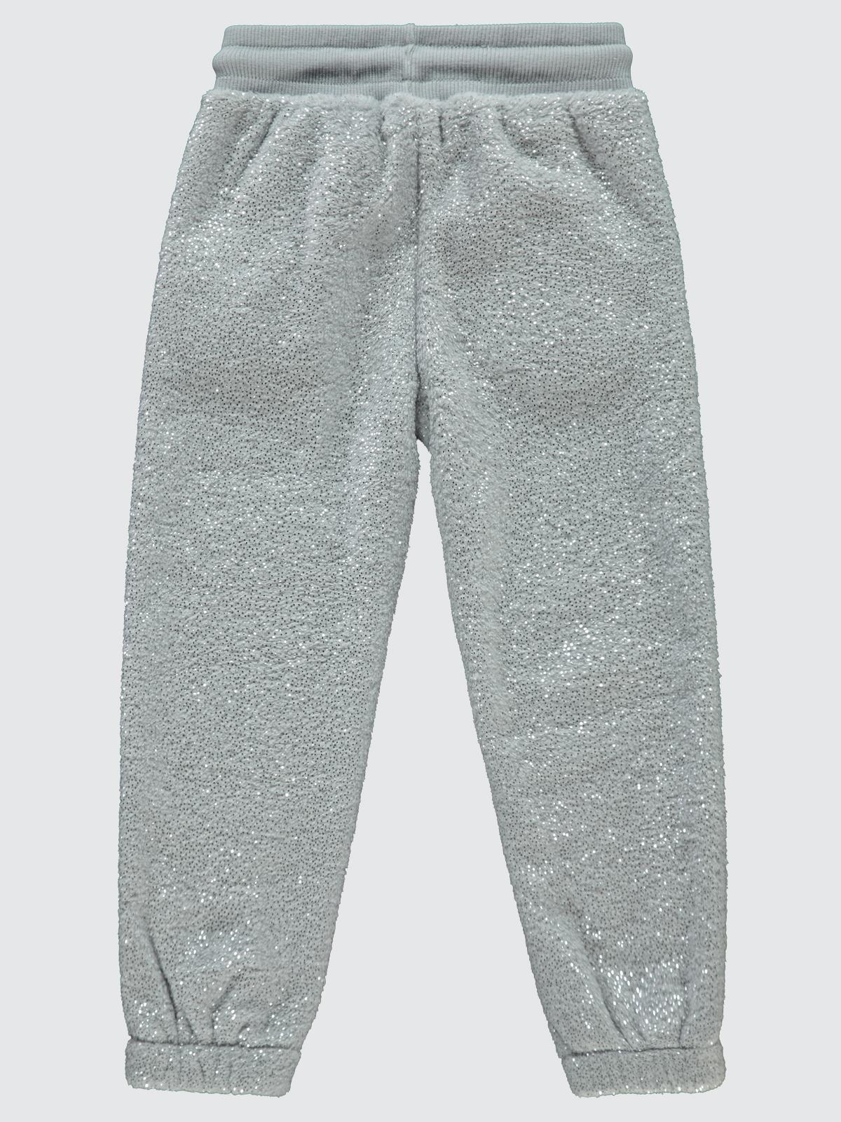 Civil Girls Simli Velsoft 6-9 Yaş Eşofman Altı - Gri