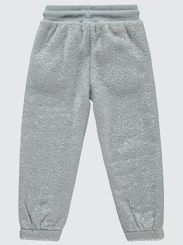 Civil Girls Simli Velsoft 2-5 Yaş Eşofman Altı - Gri