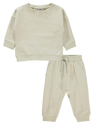 Civil Baby Basic 6-18 Ay Takım - Gri