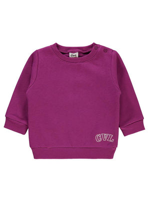 Civil Baby Cvl 6-18 Ay Sweatshirt - Lila