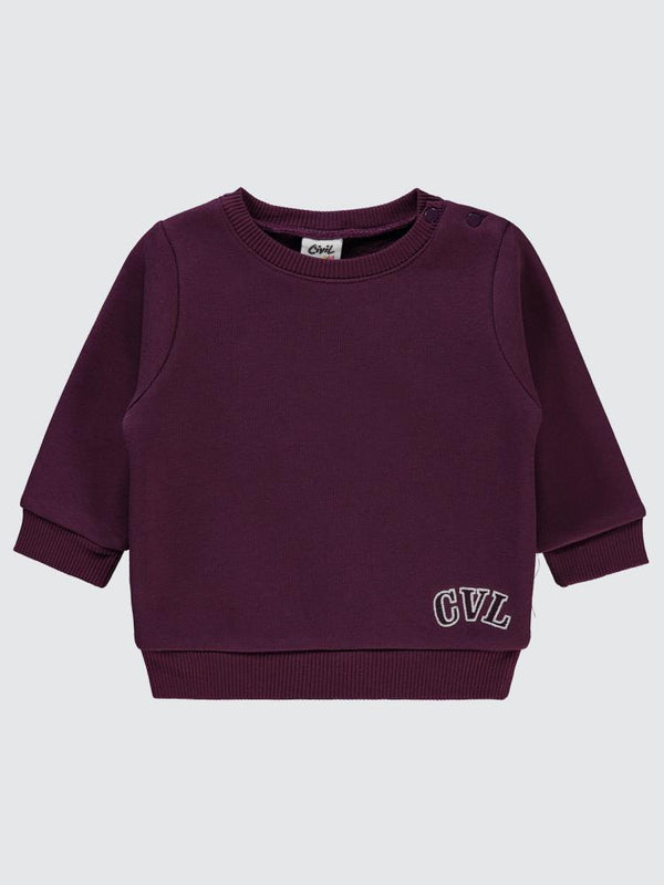 Civil Baby Cvl 6-18 Ay Sweatshirt - Lila