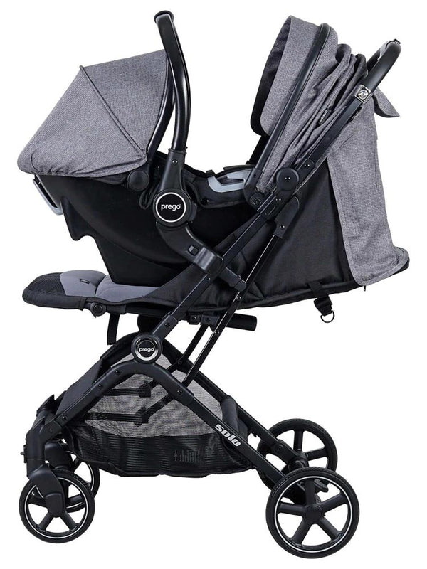 Prego Solo Travel Bebek Arabası - Gri