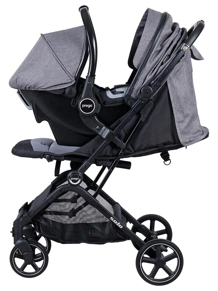 Prego Solo Travel Bebek Arabası - Gri