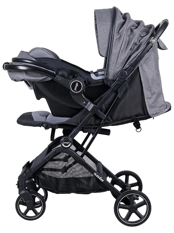 Prego Solo Travel Bebek Arabası - Gri