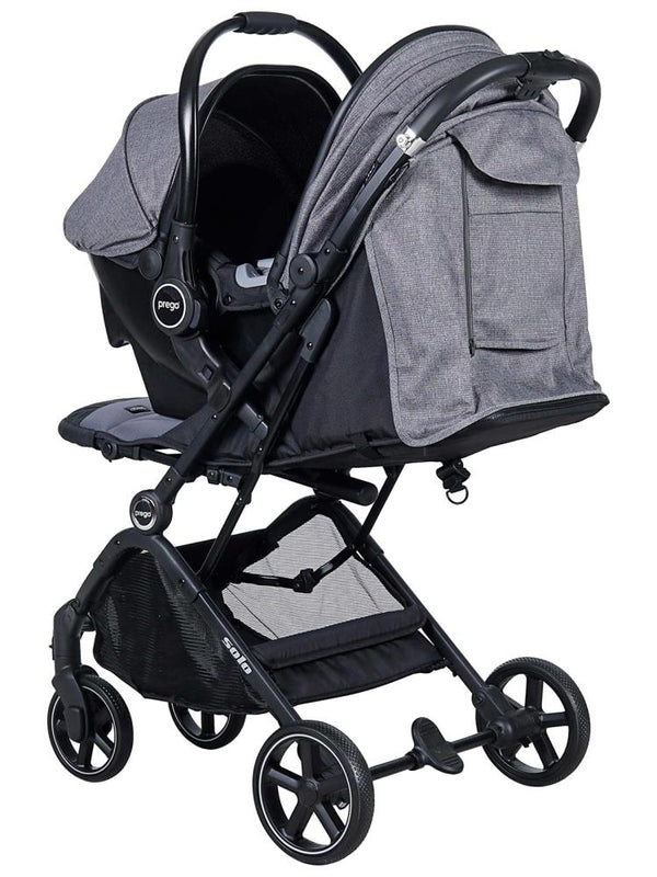 Prego Solo Travel Bebek Arabası - Gri