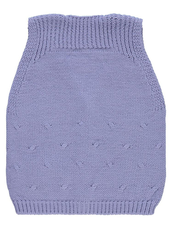 Civil Baby Örgü Desenli 3-18 Ay Yelek - Lila