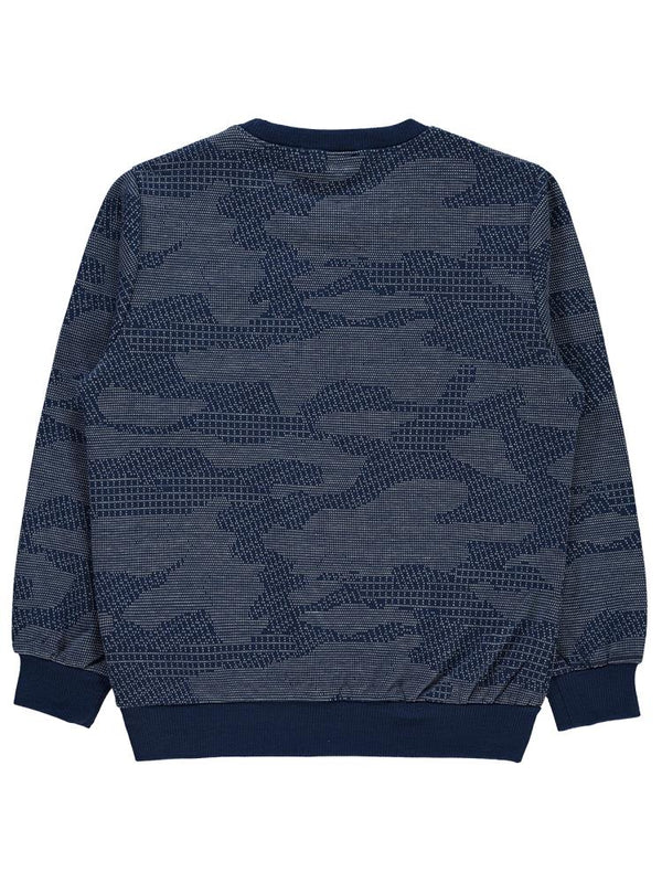 Civil Boys Superıor Nakışlı 6-9 Yaş Sweatshirt - Lacivert