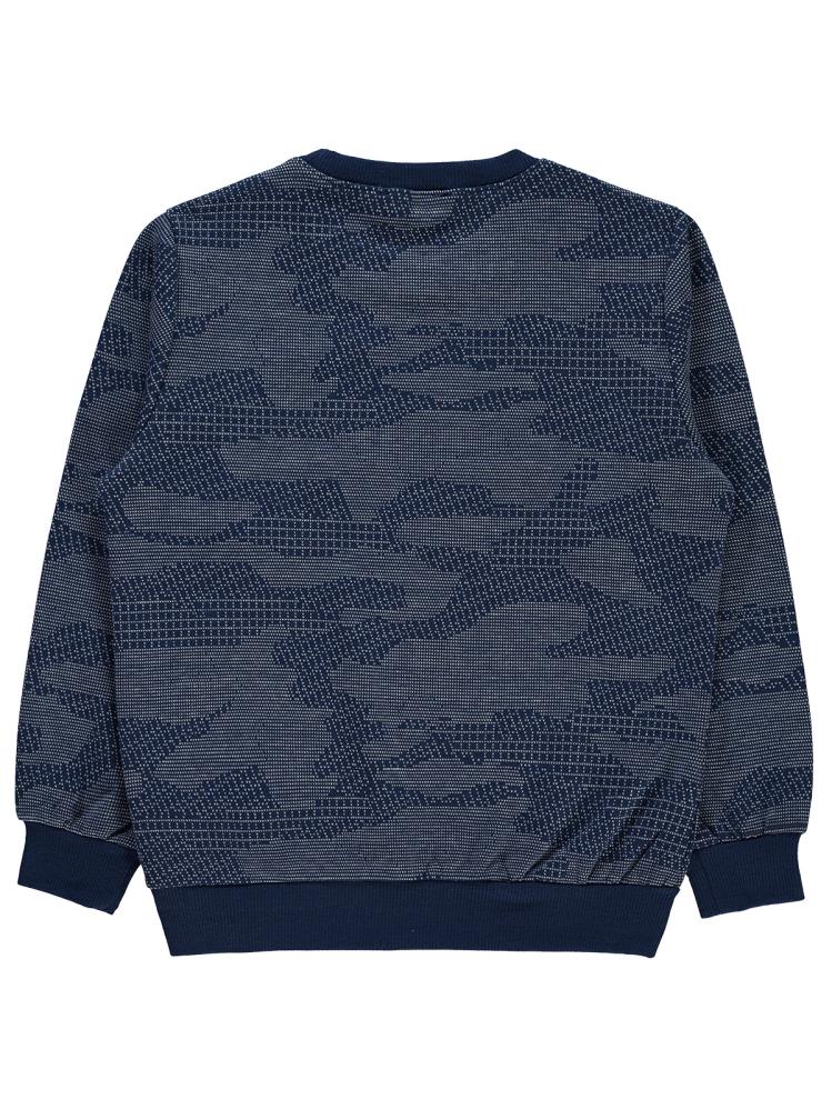 Civil Boys Superıor Nakışlı 6-9 Yaş Sweatshirt - Lacivert