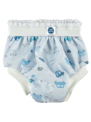 Kujju 2 Beden Desenli Alıştırma Külodu(15-20 kg) - Mavi