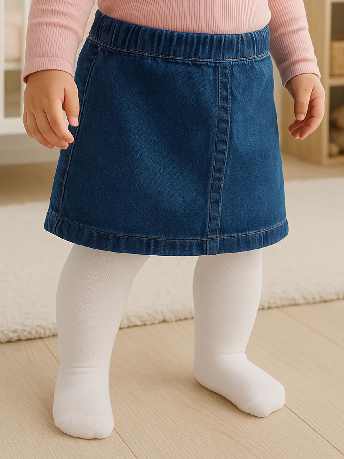 Civil Baby Mikro 0-12 Ay Külotlu Çorap - Beyaz