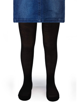 Civil Girls Mikro 2-12 Yaş Külotlu Çorap - Siyah