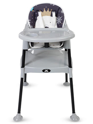 Kujju Platin 3 in 1 Mama Sandalyesi - Krem Gri