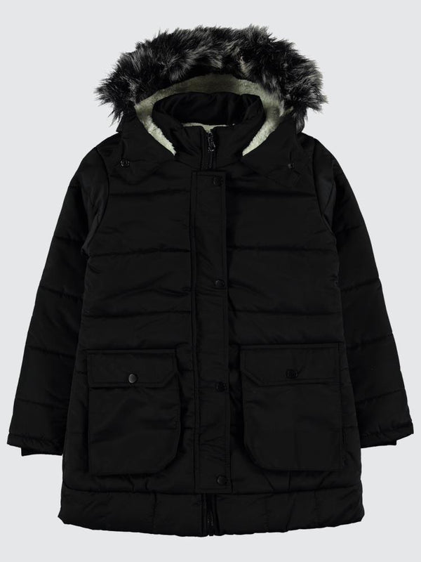 Civil Girls Torba Cepli 10-13 Yaş Mont - Siyah