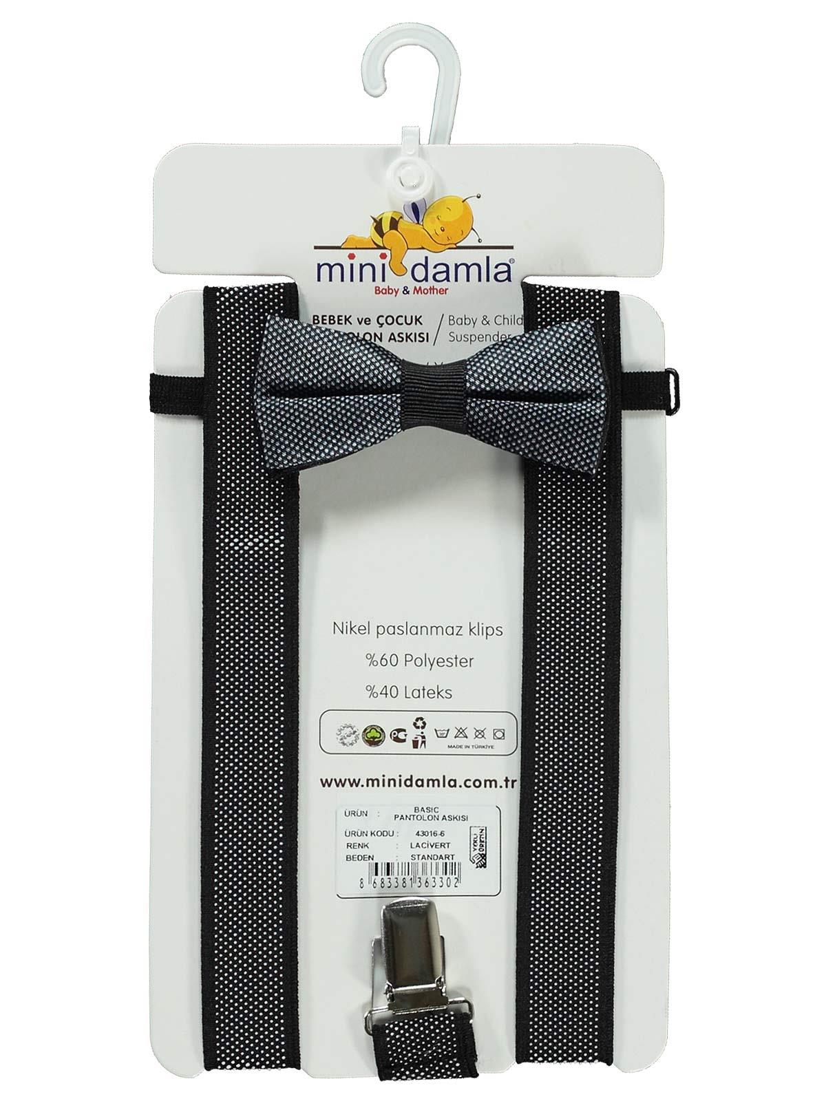 Minidamla Basic Pantolon Askısı - Lacivert