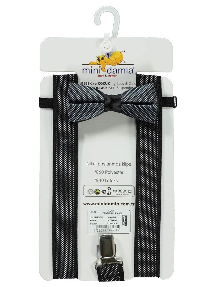 Minidamla Basic Pantolon Askısı - Lacivert