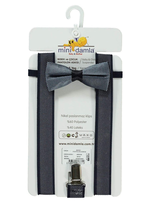 Minidamla Basic Pantolon Askısı - Mavi