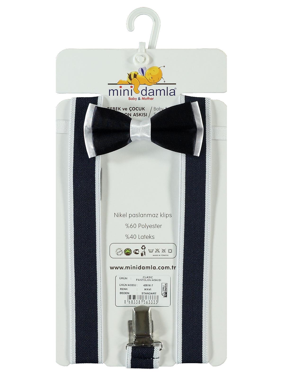 Minidamla Clasic Pantolon Askısı - Mavi