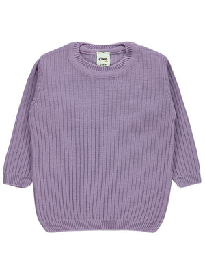 Civil Baby Basic Fitilli 6-18 Ay Kazak - Lila