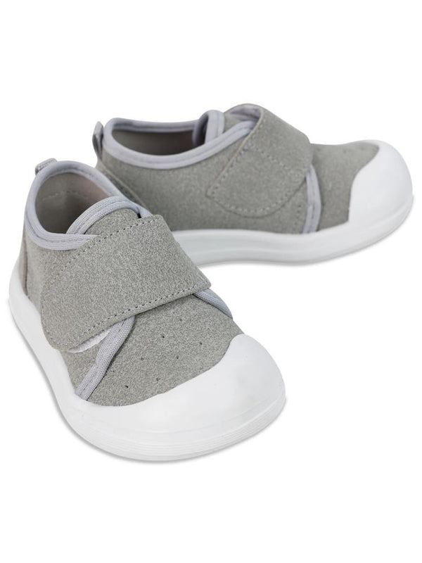 Civil Baby Keten Cırtlı 18-21 Numara Ayakkabı - Gri
