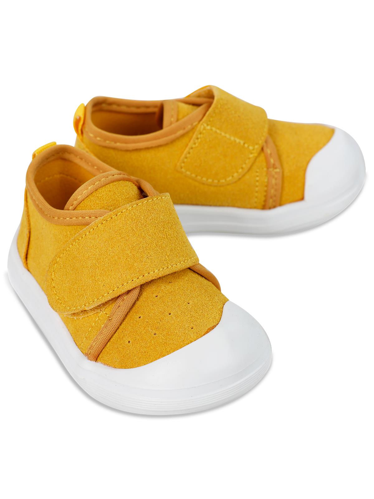 Civil Baby Keten Cırtlı 18-21 Numara Ayakkabı - Sarı