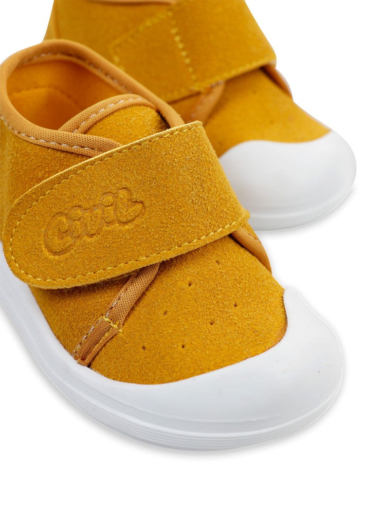Civil Baby Keten Cırtlı 18-21 Numara Ayakkabı - Sarı