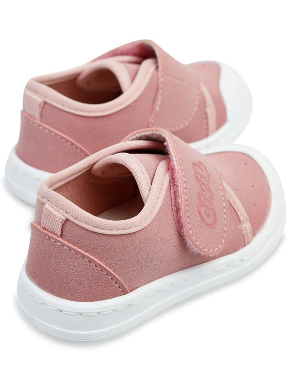 Civil Baby Keten Cırtlı 18-21 Numara Ayakkabı - Pudra