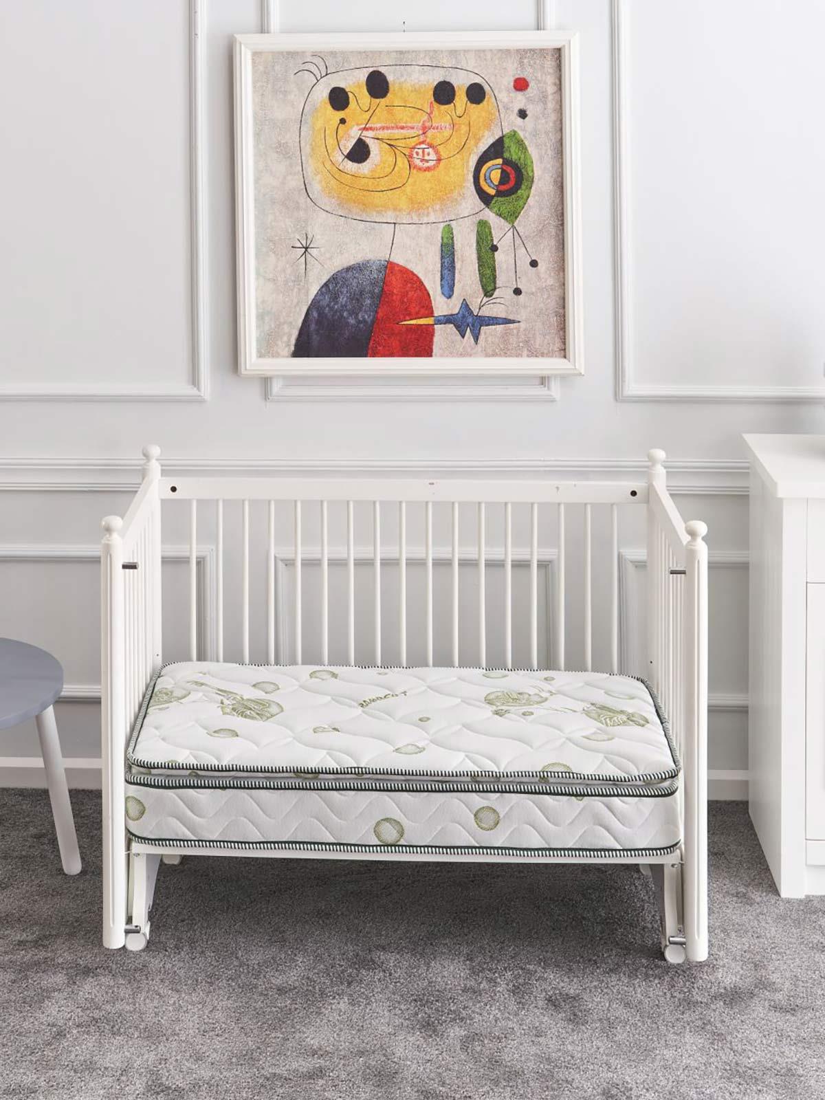 Keremce Deluxe Gold Bambu 60x120 Lüks Pedli Bebek Yaylı Yatak