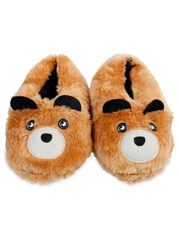 Civil Boys Erkek Çocuk Panduf 31-35 Numara - Kahverengi